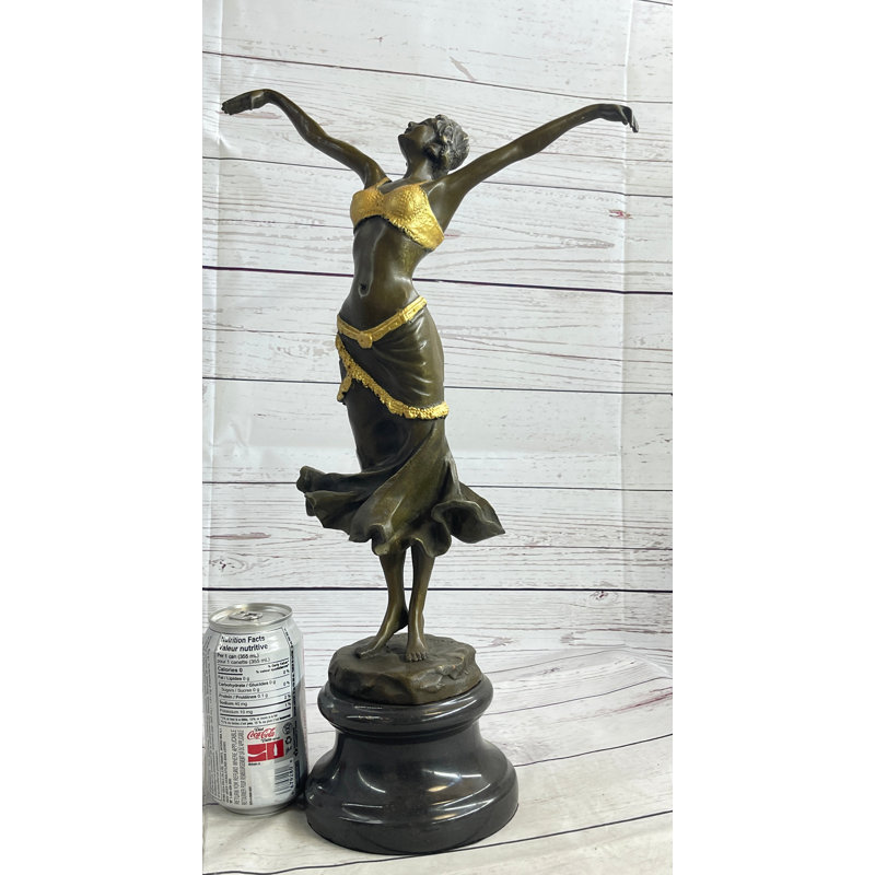 Statue de sculpture en bronze «Philippe Dancer» par Paul Philippe