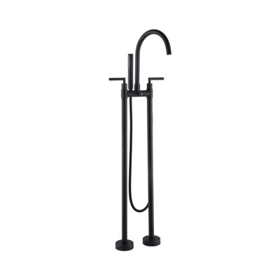 Freestanding Bathtub Faucet with Hand Shower
