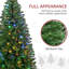 Grand arbre de Noël artificiel pré-éclairé-845686415