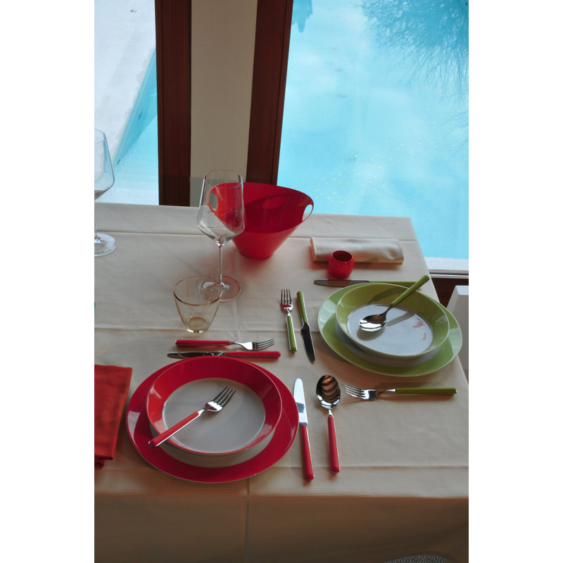 Fantasia Place Set 5 Pcs, Red