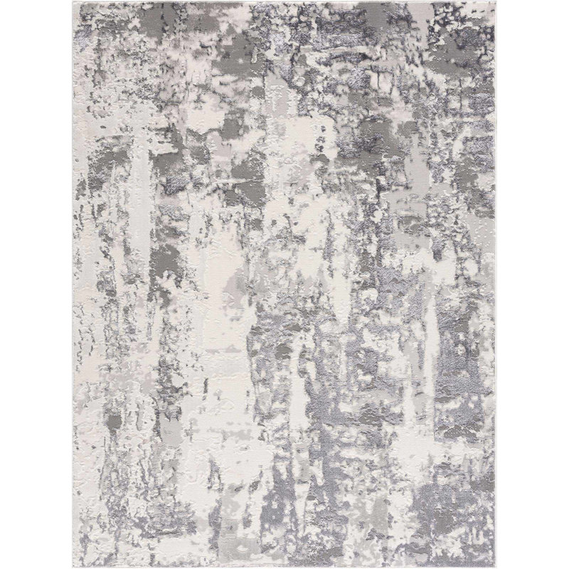 Harrus Abstract Indoor Rug, Rectangle 7'10" x 10'