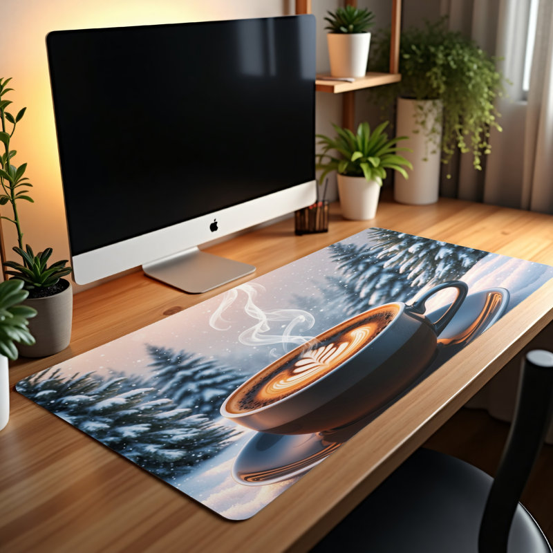 Polyester Desk Pad, 23.6x13.8