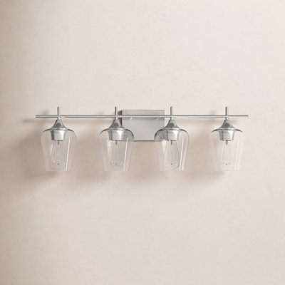 Breena Dimmable Vanity Light in Satin Nickel