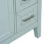 Base de meuble-lavabo de salle de bain 30 po seulement. Style moderne avec tiroirs. Bois massif et conception spacieuse et imperméable. Assemblage requis. Tablette de porte à tiroirs., Fonctionnelle-62339639