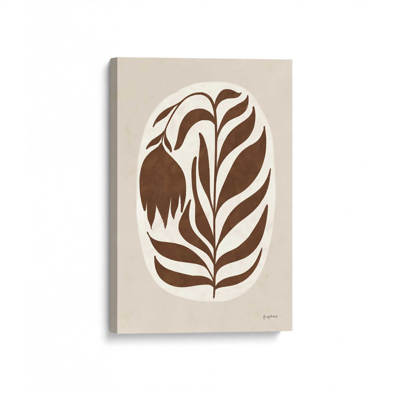"Floral Simplicity I" par Becky Thorns, reproduction d'art sur toile, H 12 po x l 8 po, Toile tendue, Ne s'applique pas