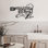 M02, panneaux en métal sur mesure, nom de métal, art mural en métal, lettre fendue, monogramme, décoration murale, art en métal, nom de famille, signe de nom de famille, cadeau de mariage personnalisé, foyer d'extérieur