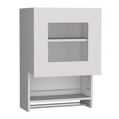 Armoire de cuisine murale, trois tablettes