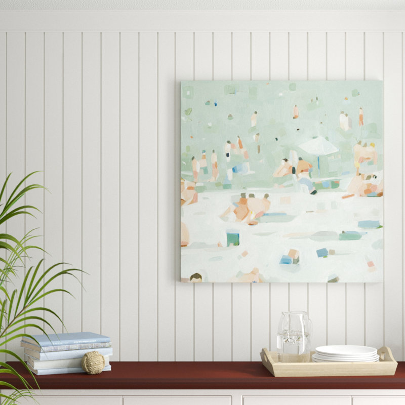 Summer Confetti I - Wrapped Canvas Painting, 91cm H x 91cm W