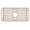 Grille de fond d'évier de cuisine brun antique 27,75 po x 13,375 po SinkSense