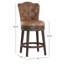 Tabouret de bar et de comptoir pivotant Marthasville-304664639-304664633