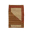 Geometric Flatweave Rectangle 8' x 10' Hemp Area Rug in Brown/Red