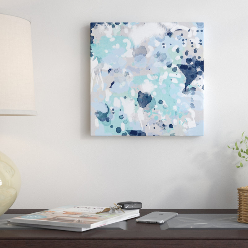 « riley », reproduction d’art sur toile, H 18 po x l 18 po x P 1,5 po, Toile avec cadre noir