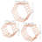 Mthimunye 3 Piece Hexagon Metal Floating Shelf-1781485206