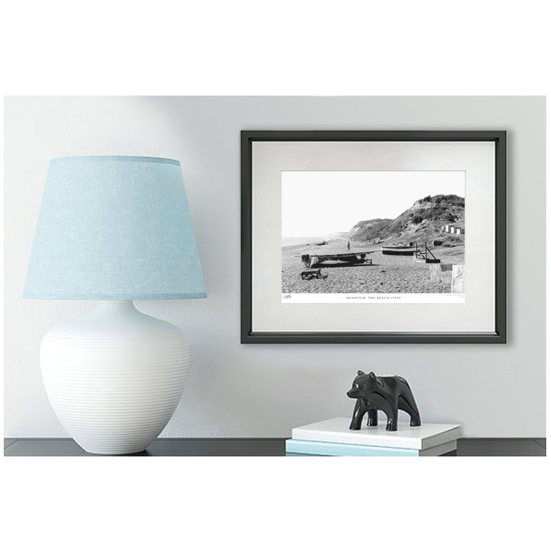 Dunwich, The Beach C1955 by Francis Frith - Single Picture Frame Print, 45cm H x 60cm W x 2.3cm D