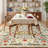 Farmhouse Floral Machine Washable Rug with Non Slip TPR Backing Soft Thin Foldable Mat Botanical Butterfly Printed Carpet Low Pile Non Shedding Carpet-1331955465