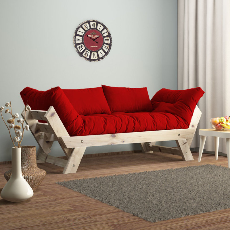 Canapé Garden 2 places, Red, Beige