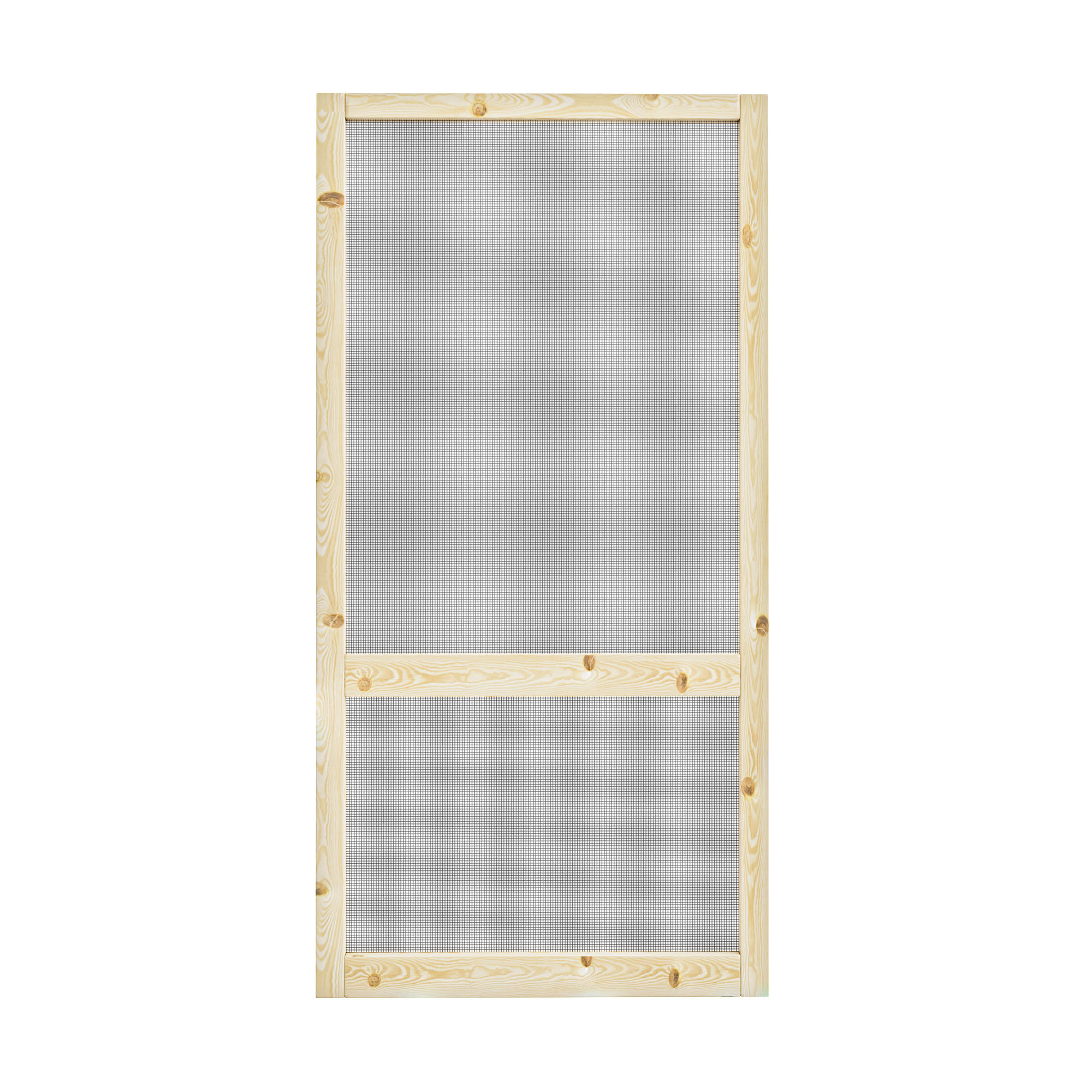 Primed Screen Example HOZONE Screen 2 Bar 80-In Height White Primed Screen Door Slab Only ...