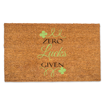 Ellie-Jay Non-Slip St. Patrick's Day Outdoor Doormat