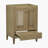 23.6" Single Bathroom Vanity Base Only in Natural