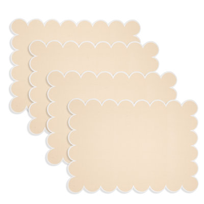 Napperons rectangulaires 100% coton Paddock