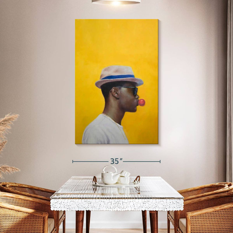 Rocksteady, 51" H x 34" W