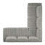 Canapé modulaire rembourré en tissu Lirien Furry Channel-112909385-112909387