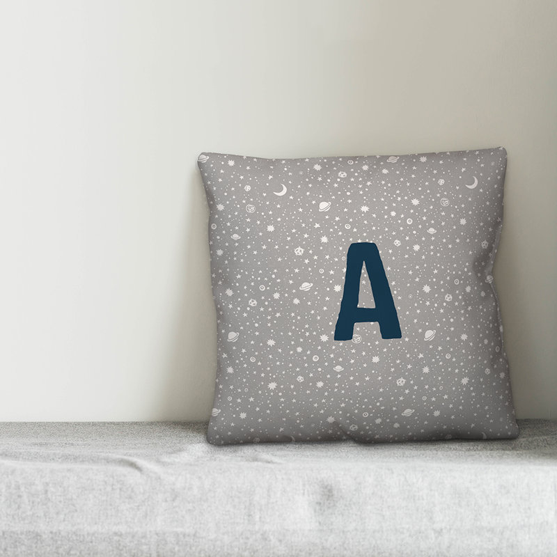 Square Pillow Cover & Insert, A