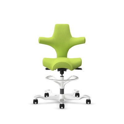 Fauteuil réglable en hauteur avec repose-pieds HœG Capisco