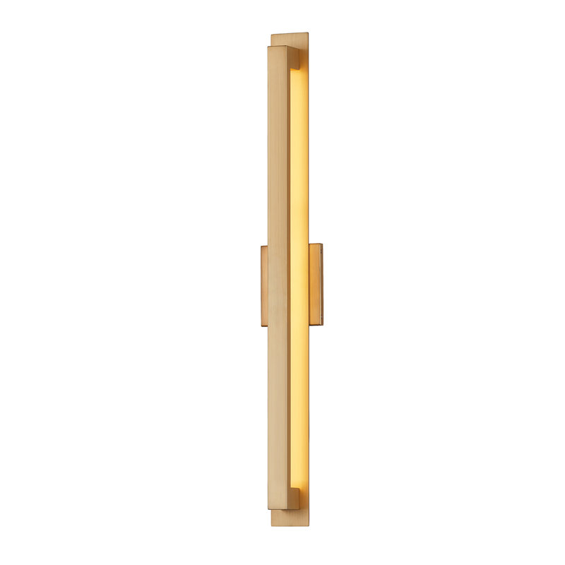Catalina LED Outdoor Armed Sconce, Burnished Gold, 36" H