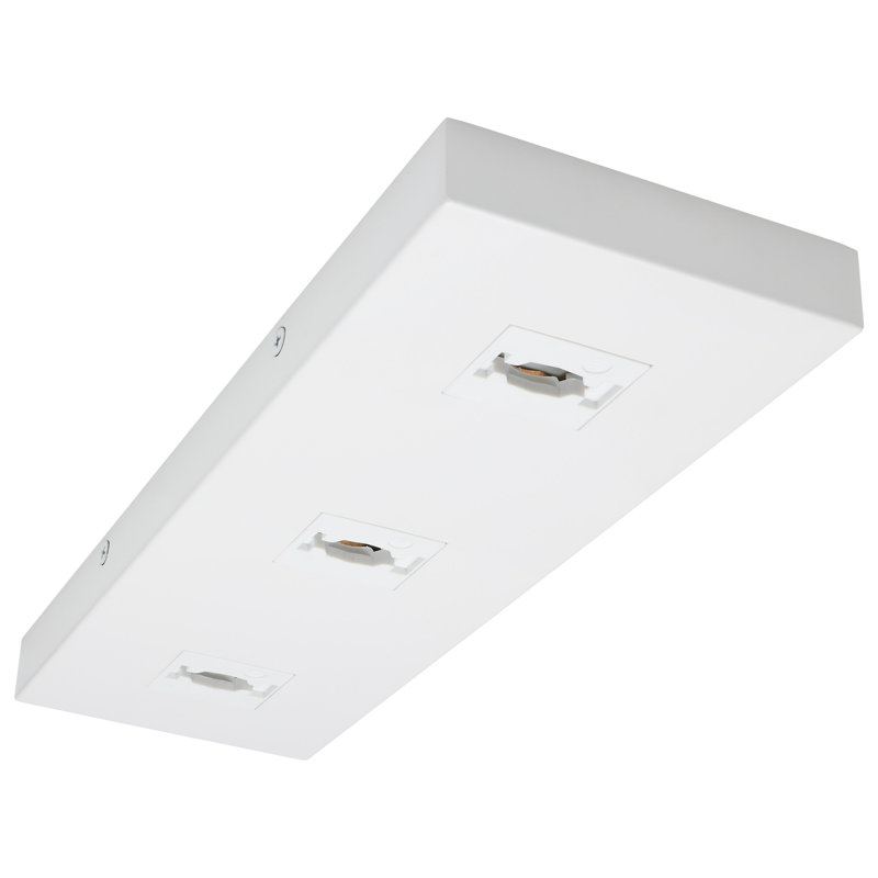 Triple adaptateur monopoint, Blanc