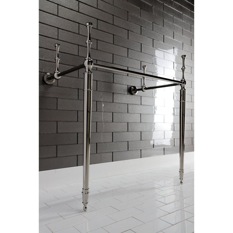 Kingston Brass Edwardian Brass Console Sink Legs, Polished Nickel