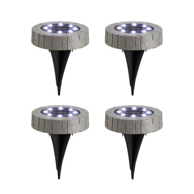 Low Voltage Solar Powered Integrated  LED Well Light Pack