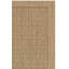 Tapis géométrique en jute et sisal Girard Beach-76023117