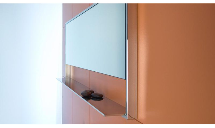 C Collection Horizontal Mirror with Shelf