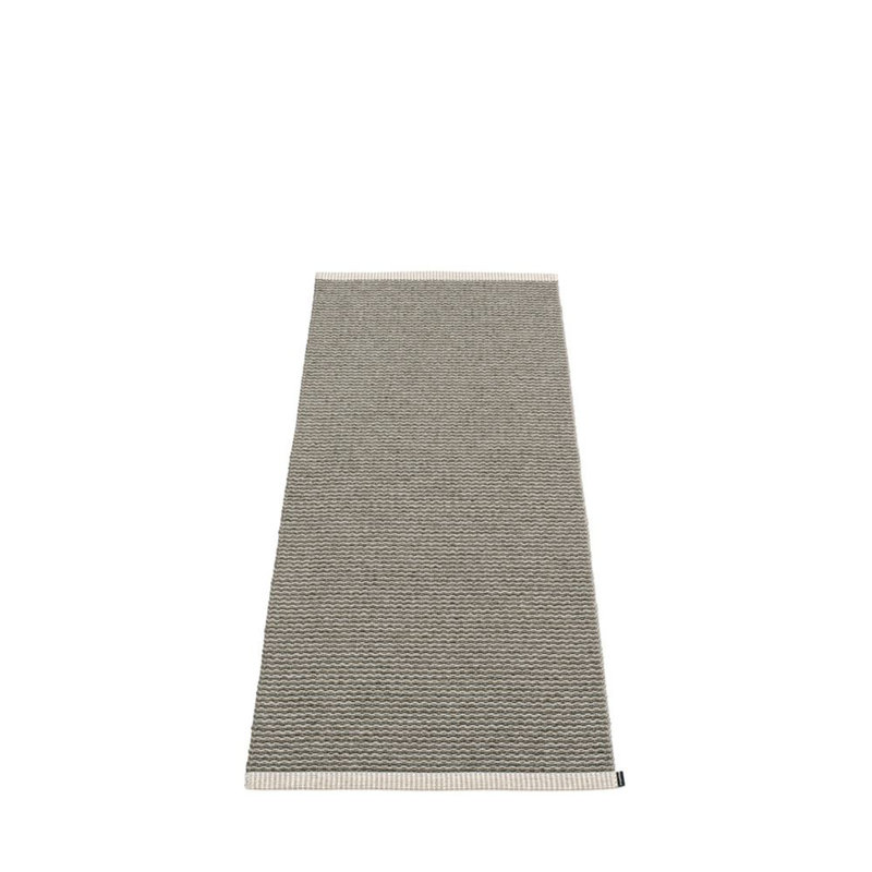 Mono Area Rug in Gray, Runner 2' x 5'