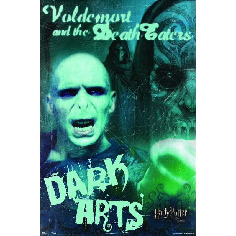 « harry potter 5-dark arts », impression sur papier