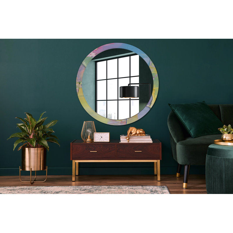 Huldar Glass Flat Wall Mirror