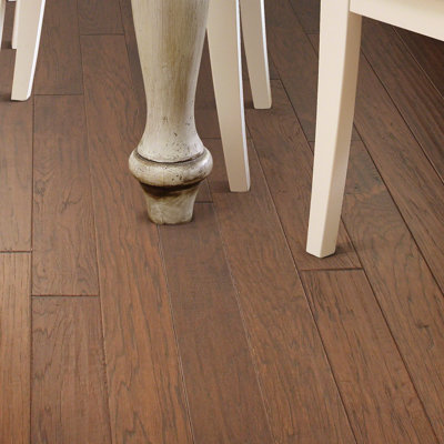 Union Hickory 3/8" Thick x 5" Wide x Varying Length Engineered Hardwood Flooring