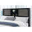 SOLUTO GREY AND BLACK BOOKCASE  BED-1589142642