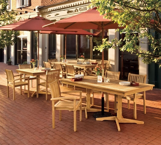Hampton Outdoor Bistro Table, 76" x  40"