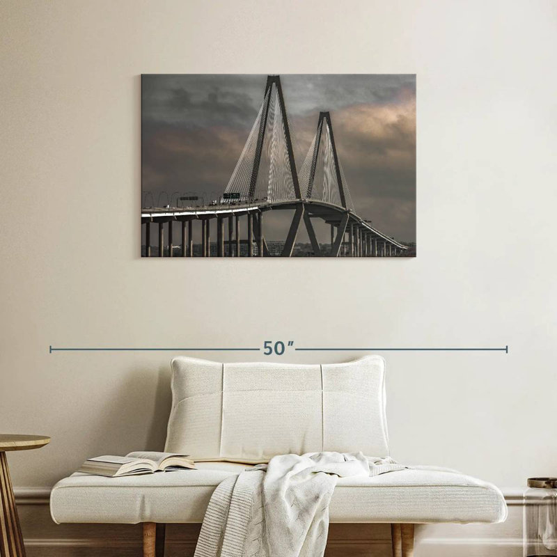 Rorry Iconic Ravenel Bridge, 24" H x 36" W