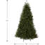 Arbre de Noël artificiel, vert, sapin Dunhill, avec support, 6 pieds