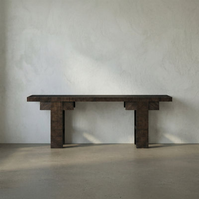 Nabu 82'' Solid Wood Console Table