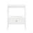 White 1-Drawer Nightstand-2102306262
