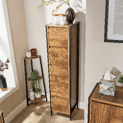 Antioco 5 Drawer Bathroom Storage Cabinet