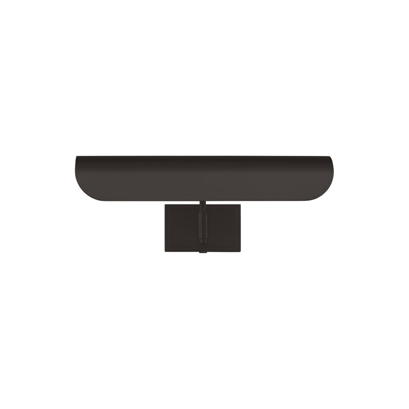 Visual Comfort Studio Wall Mounted Picture Light, 7.75" H x 13" W x 9.13" D, Aged Iron