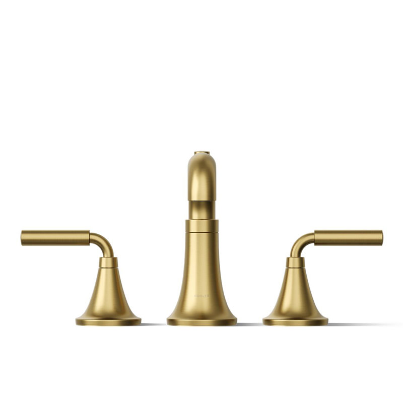 Tone Bath Faucet Trim With Diverter Spout, Brushed Gold