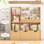 Bibliothèque à cubes Annyah H 47,2 po x l 42,5 po, blanc-123130561