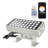 Wall Washer Light – Smart LED Landscape Spotlights with 6CCT Adjustable Color Temperature, Dimmable 1%-100%, Waterproof IP65, RF Remote & App Control, Timer Function, Easy Installation