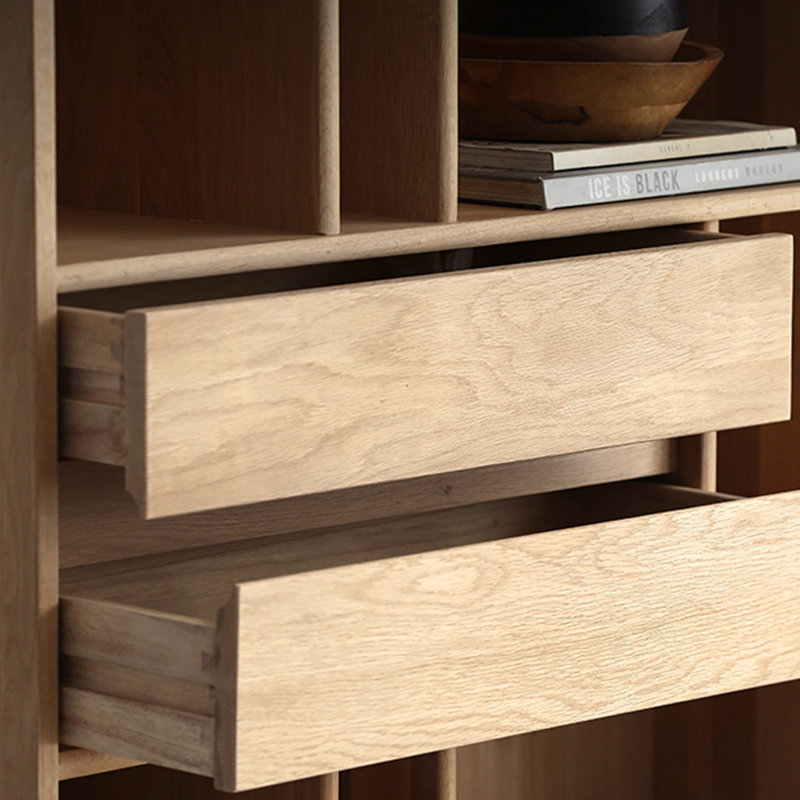 Bibliothèque de rangement de style américain